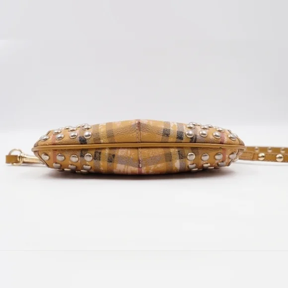 Burberry Haymarket Check Coated Canvas Studded Canterbury - Picture 7 of 11